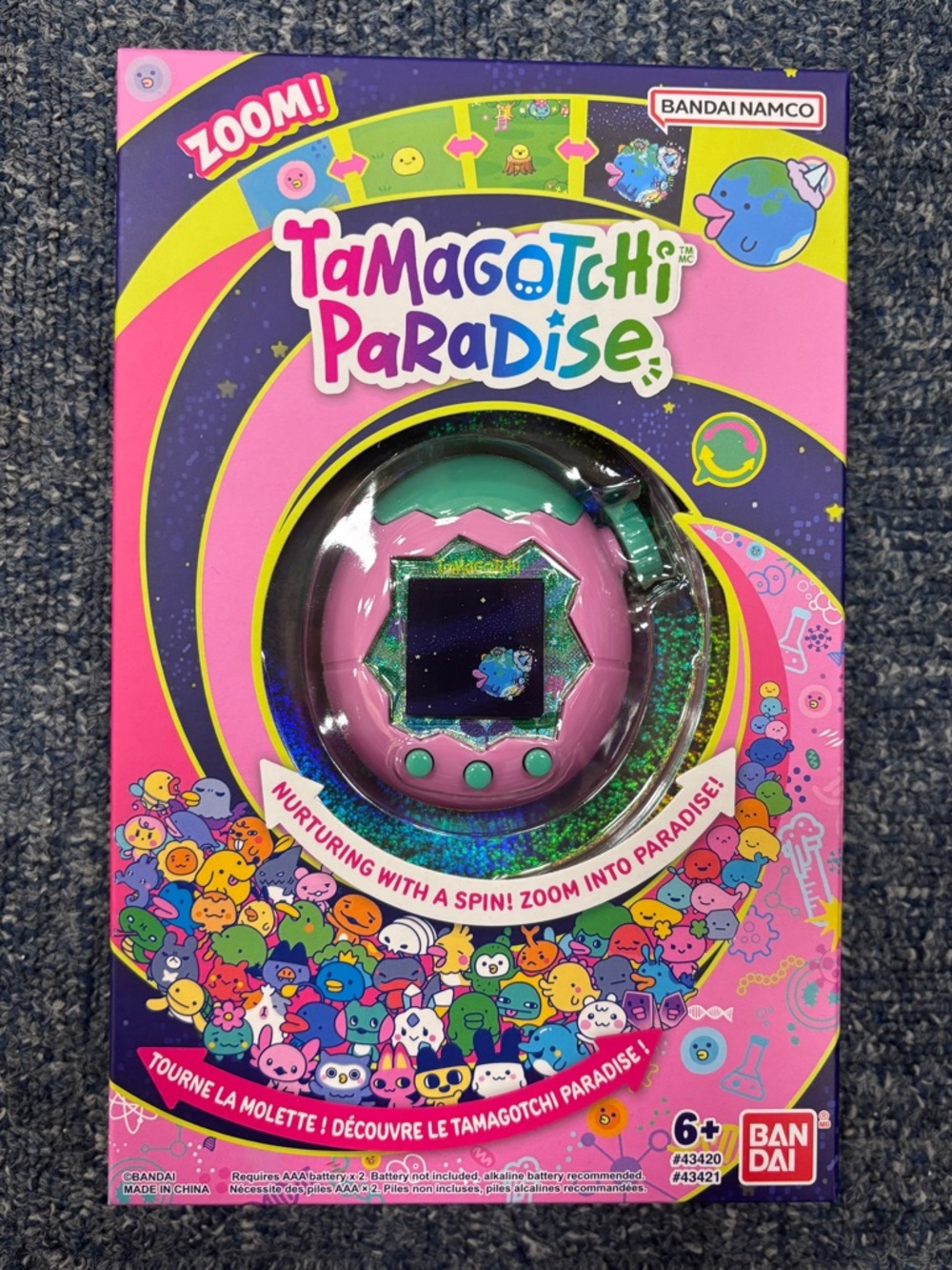Tamagotchi Paradise Virtual Pet - Pink Land NIB